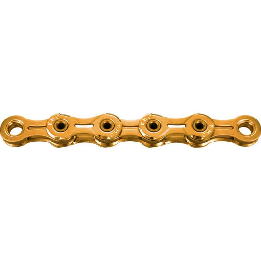 Ketting KMC X11SL Waxed 11V 11/128" Super Light 118 Sch. Goud - Le Coq Wielerartikelen