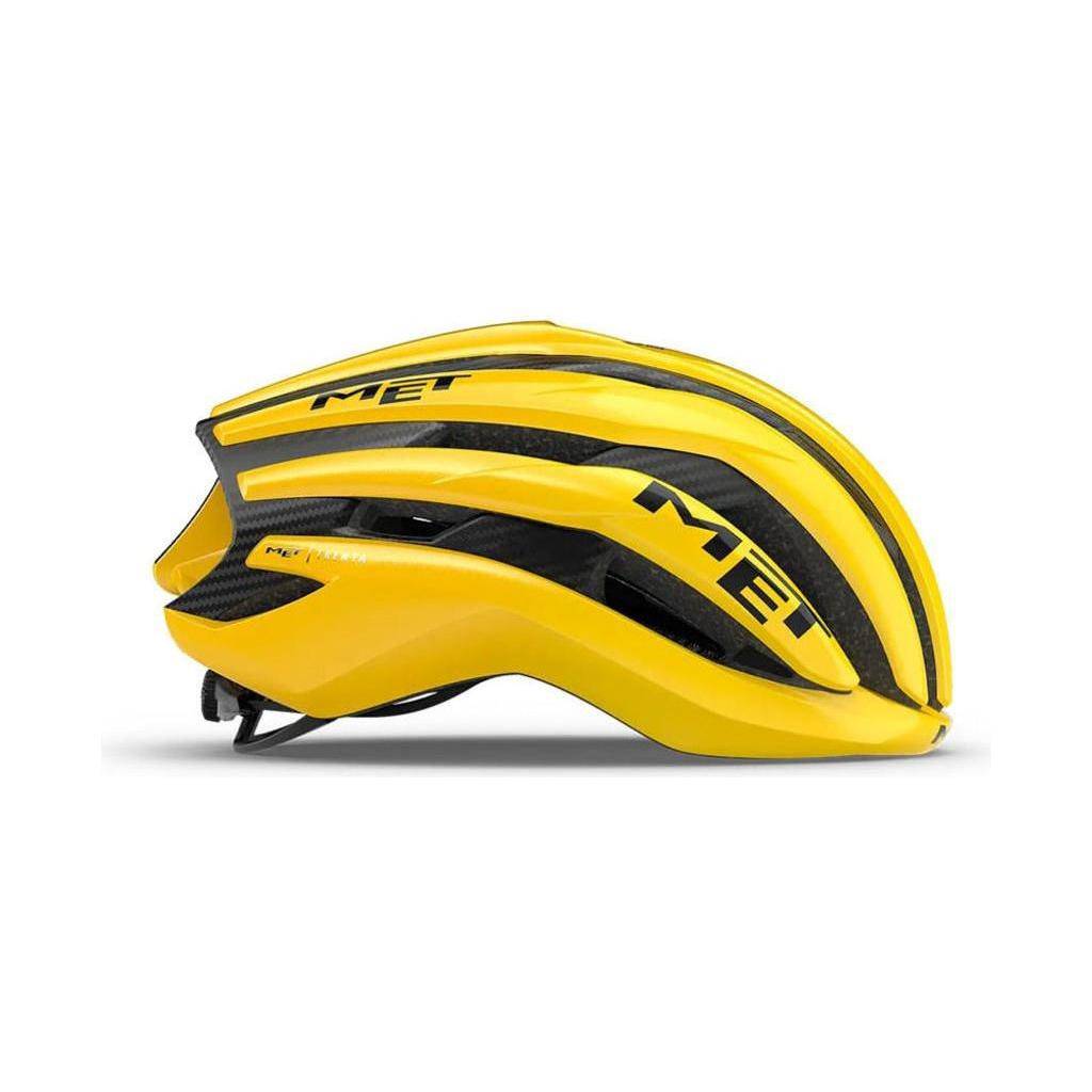 MET Fietshelm Trenta 3K Carbon MIPS Jaune Yellow - Le Coq Wielerartikelen