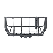 Aluminium achterfietskorf van Basil Portland MIK, 25 liter, geschikt voor stadsfietsen en fietsaccessoires.