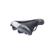 Zadel van Selle Italia, ST1 Superflow Aluminium L3, zwart, geschikt voor stadsfietsen en e-bikes, comfortabele zitpositie