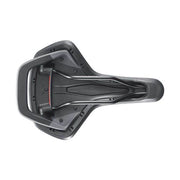 Zadel van Selle Italia GT 5 L2 voor stadsfiets en e-bike, zwart, comfortabele zitpositie, zichtbaar op de afbeelding.
