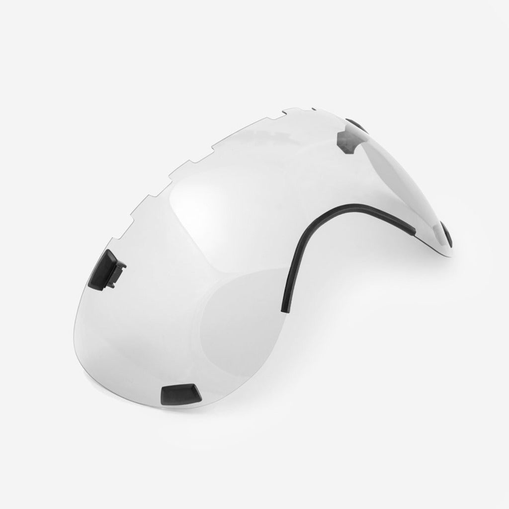 MET Vizier Drone Wide Body II heldere fietshelm accessoires, transparante vizier voor extra bescherming en zichtbaarheid.