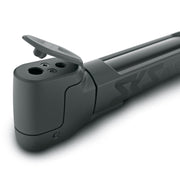 SKS Injex 266 mm minipomp met Easy-Kop voor fietsen, compacte handpomp met digitale drukmeter en stevige constructie