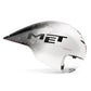 Fietshelm MET Drone Wide Body II UAE Team Emirates MY25 White Black - Le Coq Wielerartikelen