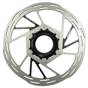 Zilveren Sram Paceline A2 Remschijf met ronde centerlock bevestiging voor betrouwbare remprestaties