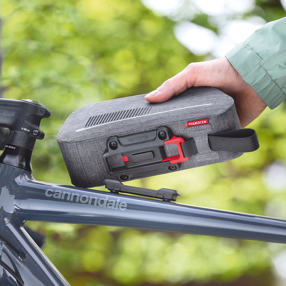 Klickfix Sport Frametas Waterdicht Grijs