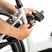 Axa vouwslot van 105 cm met diameter van 10 mm, flexibel en stevig, geschikt voor beveiliging en fietssloten.