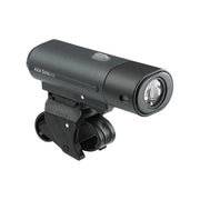 Axa Solis 800 USB verlichtingsset met verstelbare lampen en USB-aansluiting, geschikt voor fietsverlichting.