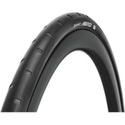 Zwarte Continental racefiets buitenband 28" Aero 111 TR TLR Vectran Breaker vouwband op fiets.
