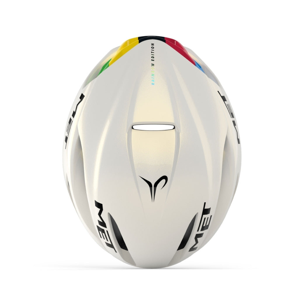 Fietshelm MET Manta MIPS UCI World Champion Rainbow - Le Coq Wielerartikelen