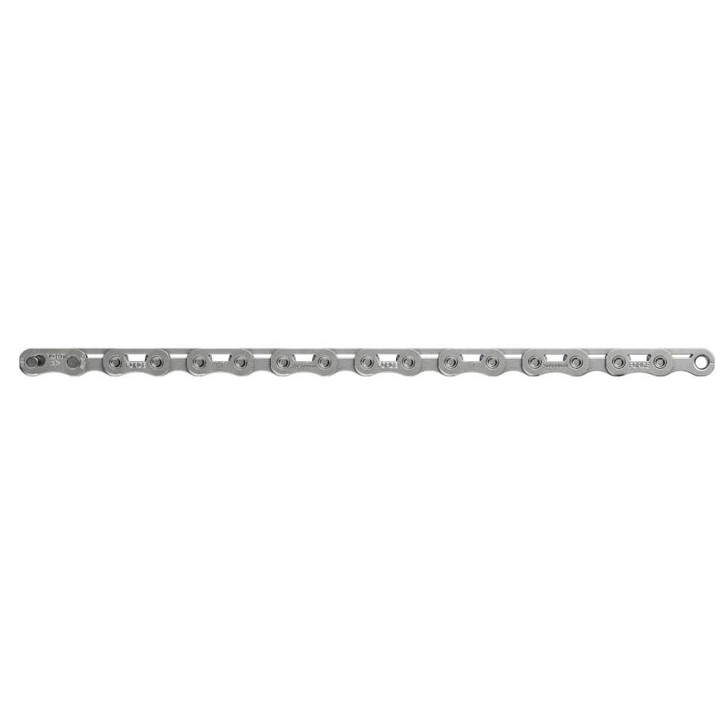 Sram Force E1 12-speed ketting met 126 schakels en solidpin, geschikt voor fiets met 11/128 versnellingen, flattop ontwerp