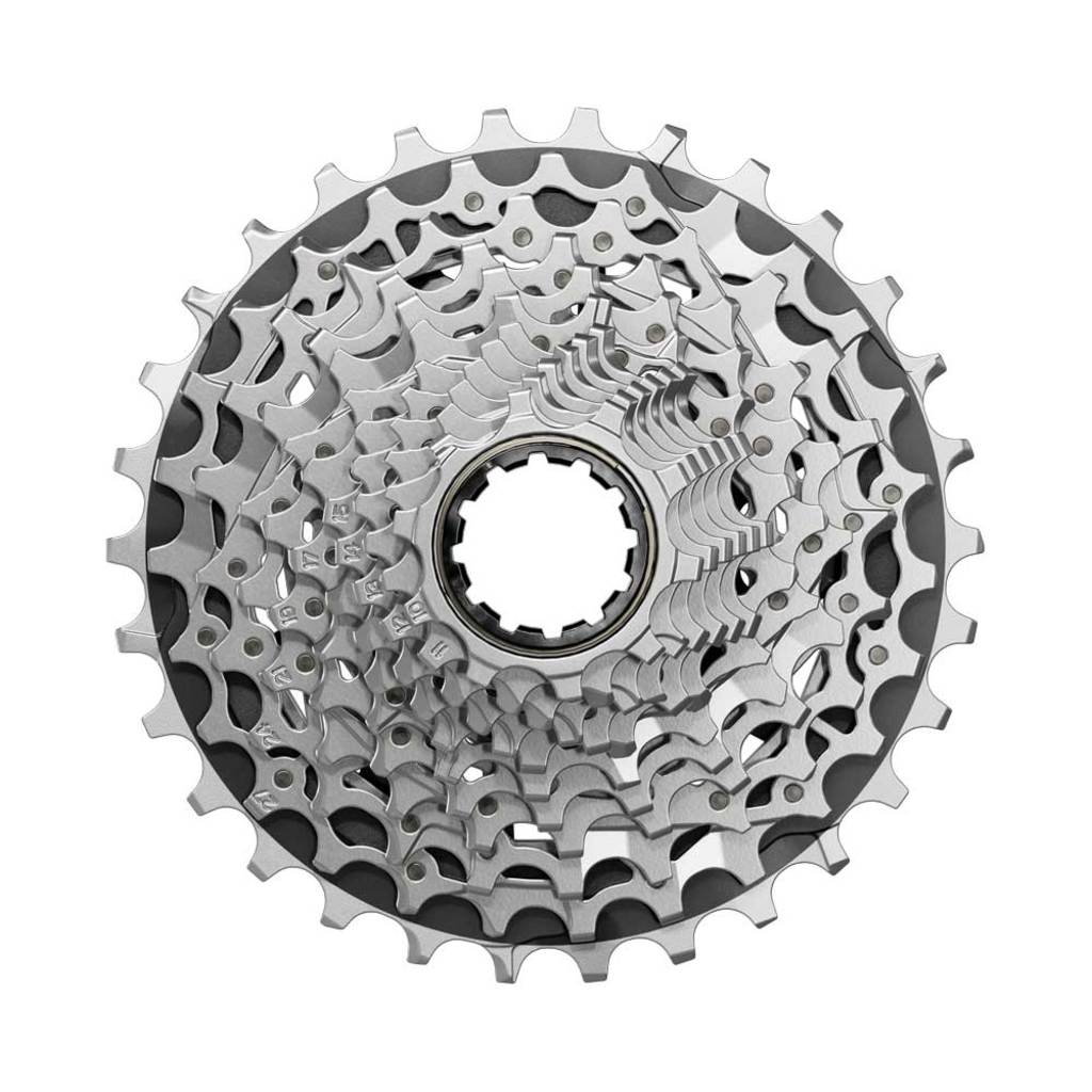 Sram Xg1270 E1 12V Cassette 10-28/10-30/10-33/10-36 Xdr Zilver - Le Coq Wielerartikelen
