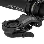 CloseTheGap Raceday4 Evo DM GPS-houder van koolstof, zwart, voor HideMyBell fietsaccessoire, bevestiging op fietsframe