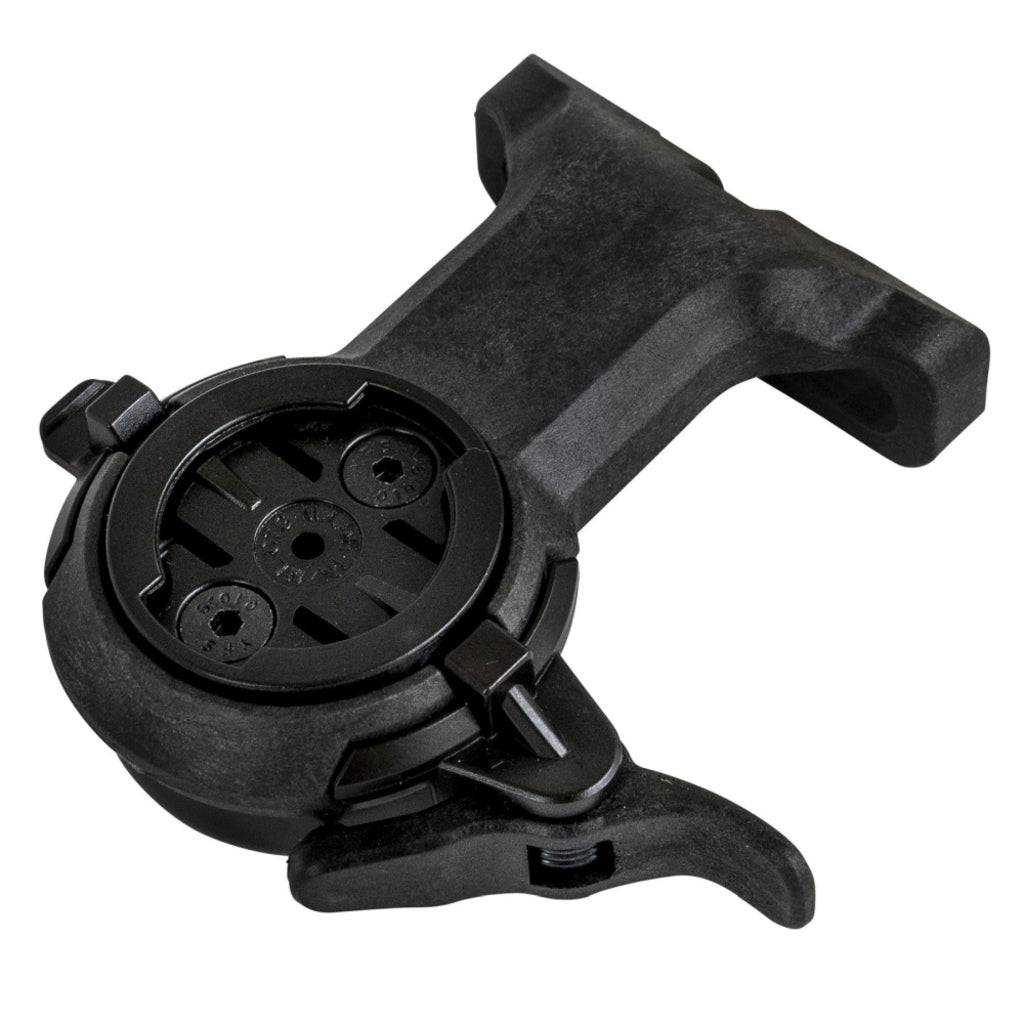 CloseTheGap HideMyBell RaceDay4 Evo DM GPS-houder in zwart carbon voor fiets, bevestiging voor snel en stevig gebruik
