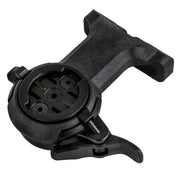 CloseTheGap HideMyBell RaceDay4 Evo DM GPS-houder in zwart carbon voor fiets, bevestiging voor snel en stevig gebruik