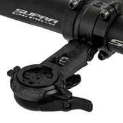 CloseTheGap Raceday4 Evo Bb Carbon GPS-houder voor HideMyBell, lichtgewicht en duurzaam, bevestiging voor fietscomputers en GPS-apparaten