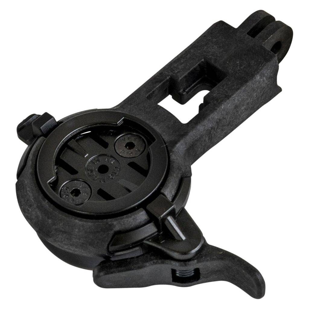 CloseTheGap Raceday4 Evo Bb Carbon GPS-houder voor fiets, lichtgewicht en duurzaam materiaal, bevestigd op fietsframe.