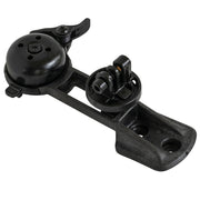 CloseTheGap HideMyBell Raceday4 EVO VM5D GPS houder in zwart carbon, geschikt voor fietscomputer en accessoires