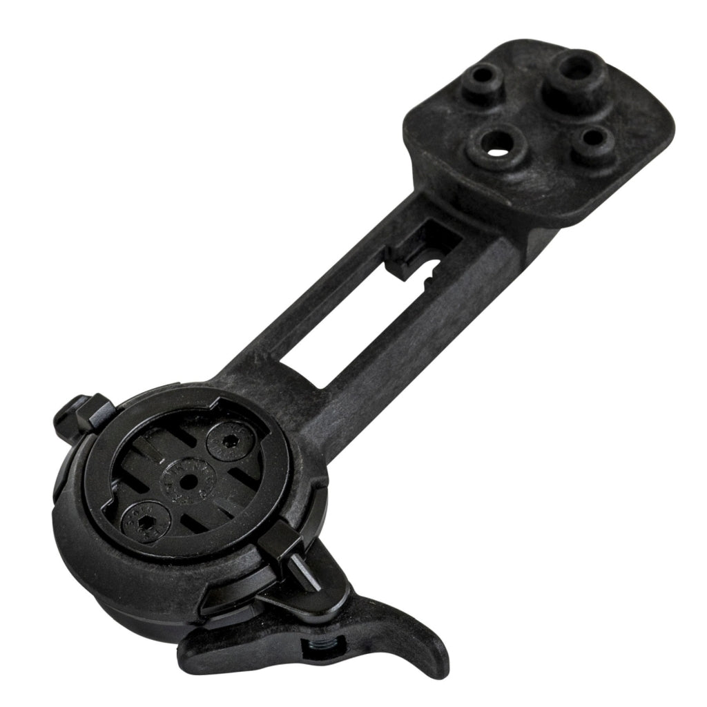 CloseTheGap HideMyBell Raceday4 EVO VM5D GPS houder van carbon zwart, bevestiging voor fiets of raceuitrusting