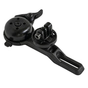 CloseTheGap HideMyBell RaceDay4 Evo S5 carbon GPS-houder in zwart, stevig en lichtgewicht voor fietsaccessoires