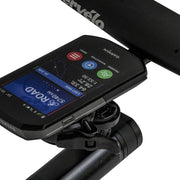 CloseTheGap HideMyBell RaceDay4 Evo S5 carbon gps-houder in zwart, bevestiging voor fietscomputer en accessoires