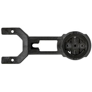 CloseTheGap HideMyBell RaceDay4 Evo Cnn GPS-houder in zwart carbon, bevestiging voor fietsnavigatie en GPS-apparaten