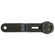 CloseTheGap RaceDay4 Evo GG GPS-houder in zwart carbon voor HideMyBell fietsaccessoire, zichtbaar op de afbeelding.