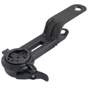 CloseTheGap Raceday4 Evo Gg GPS-houder van carbon zwart voor HideMyBell fietsaccessoire, geschikt voor racefietsen.