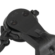 CloseTheGap Raceday4 Karoo Adapter Zwart voor HideMyBell, zwart, compatibel met fietsdelen, zichtbaar op de afbeelding.