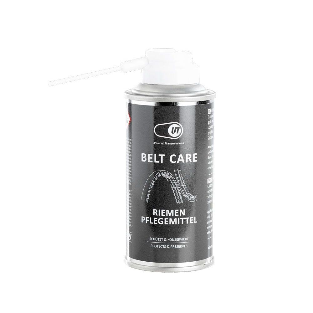 Gates Belt Care aandrijfriem onderhoudsmiddel in een fles, geschikt voor olie en vet, voor het onderhoud van riemen.