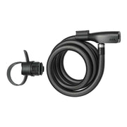 Axa Resolute 15 mm kabelslot met houder, stevig beveiligingsslot voor kabels en elektrische apparaten in een duidelijke afbeelding.