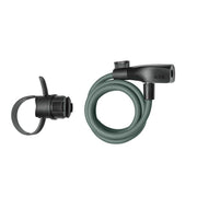 Axa Resolute 8-120 kabelslot van 120 cm lang en Ø8 mm voor het beveiligen van kabels, zwart kunststof.