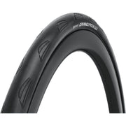 Continental 28-inch Grand Prix TR TLR vouwband voor racefietsen, close-up van de rubber buitenband met profiel