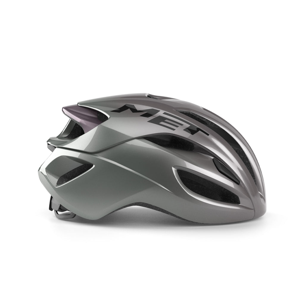 Rivale Mips racefietshelm van MET met ventilatiegaten en verstelbare band voor wielrenners