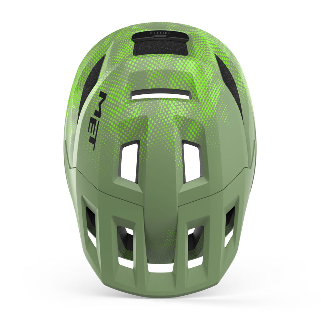 MET Fietshelm Shelter Youth Unisize - Le Coq Wielerartikelen