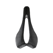 Zwart Selle Italia SLR Carbon 3D racefiets en MTB zadel, lichtgewicht en ergonomisch ontworpen voor comfort en prestaties.