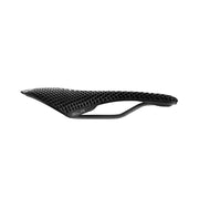 Selle Italia SLR Elite 3D racefiets- en MTB-zadel met 3D-geprint bovenwerk in antraciet, comfortabel en lichtgewicht ontwerp