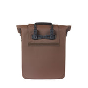 Basil City Shopper fietstas enkel met MIK hooks, 14-16 liter, zwarte waterdichte fietstassen voor onderweg