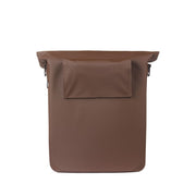 Basil City Shopper fietstas voor 14-16 liter, enkel model met MIK-haken, zwart met rode accenten, geschikt voor fietsaccessoires