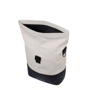 Basil Cove Shoppertas 14-16 liter, enkel, fietstas met MIK-haken, waterbestendig, geschikt voor stadsfietsen en boodschappen.