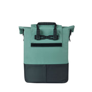 Basil Cove Shoppertas 14-16 liter, enkel, fietstas met MIK-haken, zwart en waterbestendig, geschikt voor stadsfietsen