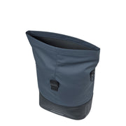Basil Cove Shoppertas enkel voor fiets, 14-16 liter, zwart met verstelbare MIK-haken en waterbestendige stof