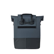Basil Basil Cove Shoppertas 14-16 liter met MIK-haken voor fiets- en boodschappen, zwarte enkele fietstas op een bagagedrager
