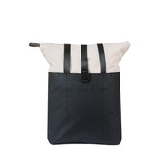 Basil Vive MIK fietstas enkel, waterdicht, gerecycled PET, geschikt voor 15-20 liter, zwart, stevige bevestiging, voor fiets.