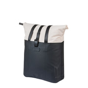 Basil Vive MIK fietstas voor enkel, waterdicht, gerecycled PET, geschikt voor 15-20 liter, zwart, met verstelbare riem