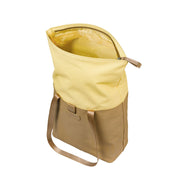 Basil Vive MIK fietstas voor enkel, waterdicht, gerecycled PET, geschikt voor 15-20 liter, in zwart met reflecterende details