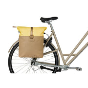 Basil Vive MIK fietstas voor enkele 15-20 liter, waterdicht, gerecycled PET, geschikt voor achterop de fiets