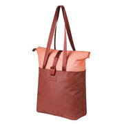 Basil Vive MIK fietstas voor enkels, waterdicht, gerecycled PET, geschikt voor 15-20 liter, zwart met reflectorband.