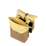 Dubbele Basil Vive fietstas voor bagagedrager, geschikt voor 28-35 liter, waterdicht en universeel compatibel.