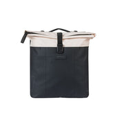 Basil Vive dubbele fietstas van gerecycled PET, geschikt voor MIK 28-35 liter, zwart met reflecterende details